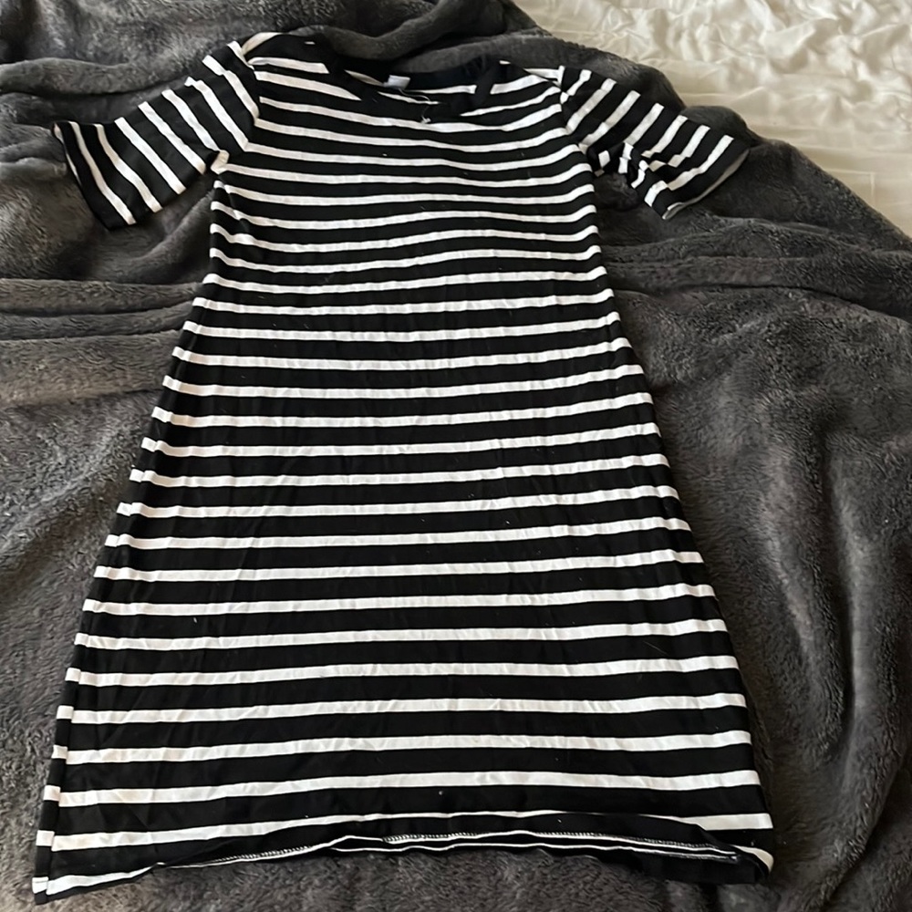 Old Navy Black and White Dress